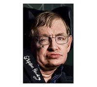 Stephen Hawking Autograph Signed A4 Photo Print1