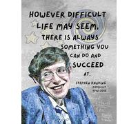 Stephen Hawking Poster | 12-Inches By 18-Inches Inspirational Motivational Educational Classroom Posters |Great Gift Ideas For Teachers | P1005