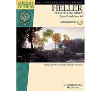 STEPHEN HELLER SELECTED STUDIES OP.45 AND OP.46 PF BOOK/CD (Schirmer Performance Editions)