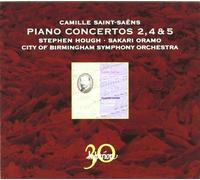Stephen Hough - Saint-Saens: Piano Concertos Nos.2, 4 & 5 Import Edition by Stephen Hough (2010) Audio CD