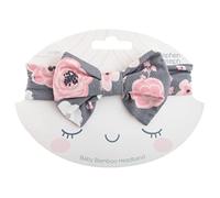 Stephen Joseph 1 Count (pack of 1) Baby Girls Charcoal Charcoal Flower Headband