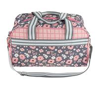 Stephen Joseph Kids' All Over Print Duffel Bag, Charcaol Flower, One Size, All Over Print Duffel Bag
