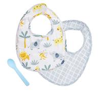 STEPHEN JOSEPH Muslin BIB Sets Zoo