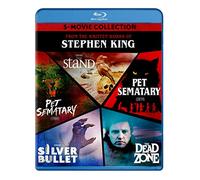 Stephen King 5 Movie Collection: The Stand / Pet Sematary 1989 / Pet Sematary 2019 / Silver Bullet / The Dead Zone (5 Blu-ray)