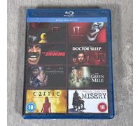 Stephen King 8 Film Collection Blu-ray Set New Sealed IT Shining Misery Carrie