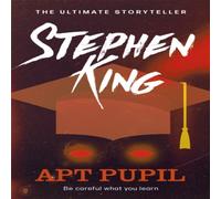 Stephen King Apt Pupil Paperback Book in White Stephen King White