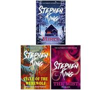 Stephen King Collection 3 Books Set (Misery, Cycle of the Werewolf & The Mist)