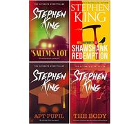 Stephen King Collection 4 Books Set (Salem's Lot, Rita Hayworth and Shawshank Redemption, Apt Pupil, The Body)