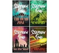 Stephen King Fiction Collection 4 Books Set (The Dead Zone, Pet Sematary, Just After Sunset, Christine)