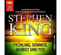 STEPHEN KING: FRÜHLING,SOMMER,HERBST&TOD (DIE VERURTEILTEN/DIE LEICHE/) 4CD NEW