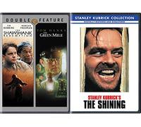 Stephen King Horror DVD Bundle - The Shining, The Shawshank Redemption & The Green Mile 3-Movie Triple Feature Set