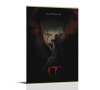 Stephen-King-horror It Movie Poster Decorative Painting Canvas Wall Art Living Room Poster Bedroom Painting Wall Art Picture Print Modern Family Room Decor 08 x 12 Inches (20 x 30 cm)