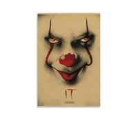 Stephen-King-it Horror Movie Poster Decorative Painting Canvas Wall Art Living Room Poster Bedroom Painting Wall Art Picture Print Modern Family Room Decor 24 x 36 inches (60 x 90 cm)
