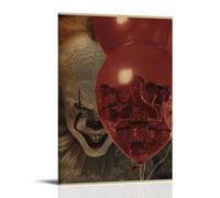 Stephen-King-it Movie Poster Decorative Painting Canvas Wall Art Living Room Poster Bedroom Painting Wall Art Picture Print Modern Family Room Decor 24 x 36 Inches (60 x 90 cm)