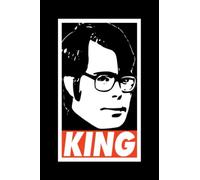 Stephen King Notebook: KING Wide Ruled, 6x9, 100 Pages | Best gift for Stephen King fans (Composition Notebooks)