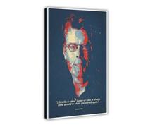 Stephen King Posters Motivational Inspirational Quote 9 Canvas Poster Wall Art Decor Print Picture Paintings for Living Room Bedroom Decoration 16x24inch(40x60cm)