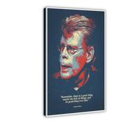 Stephen King Posters Motivational Quote 4 Canvas Poster Wall Art Decor Print Picture Paintings for Living Room Bedroom Decoration 08x12inch(20x30cm)