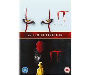 STEPHEN KING'S IT CHAPTER 1 and 2 DVD COLLECTION DOUBLE PACK PART 1 2 MOVIE FILM