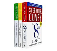 Stephen R. Covey Collection 3 Books Set (The 8th Habit, First Things First, Principle-centered Leadership)