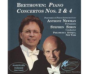 Stephen Simon - Ludwig van Beethoven: Piano Concertos Nos. 2 & 4 - performed on Period Instruments