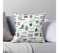Stephen Sondheim Musicals Square Pillowcase Polyester Linen Velvet Pattern Zip Decor Throw Pillow Case Sofa Cushion Cover