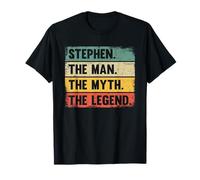 Stephen The Man The Myth The Legend - Retro Gift for Stephen T-Shirt