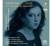 Stephen Waarts; Annika Treutler; Dogma Chamber Orchestra - Mendelssohn: Sinfonia VII Dble Conc For Violin, Piano & Orch