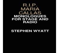 Stephen Wyatt R.I.P. Maria Callas Paperback Book Stephen Wyatt Multicolor