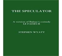 Stephen Wyatt The Speculator Paperback Book Stephen Wyatt Multicolor