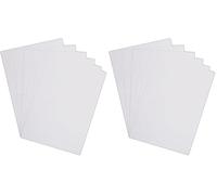 Stephens Card/Envelope Pre-Creased A4 10 Sheets - Perfect Blank Plain Base for Handmade Cards, Personalised Greetings, Invitations, Menu and More (Pack of 2)