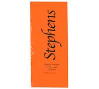 Stephens Crepe Orange 40% Stretch 3m x 500mm 1 Sheet