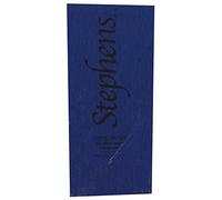 Stephens Crepe Paper Dark Blue Coloured 40% Stretch 3m x 0.5m Sheet, Quality Paper, Papercraft, Gift Wrapping, Collages, Paper Chains, Stained Glass Windows, Hard Wearing for Craft Projects