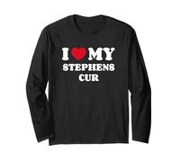 Stephens Curs Stephens Stock Cur I Love My Stephens Cur Long Sleeve T-Shirt
