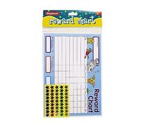 Stephens Kids Creative Reward Chart, Great Incentive for Children to Gain A Reward for Good Behaviour, Doing A House Chore, Or Learning Toilet Training, Helps to Motivate Children in School and Home