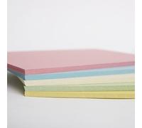 Stephens Pastel Coloured Card A5 240gsm 100 Sheets