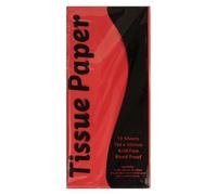 Stephens Tissue Paper, Red, 750 x 500mm (30 x 20 Inches), 30 Sheets for Christmas Wrapping Paper, Craft, Arts, Gift Boxes & Bags, Gift Tissue Paper Sheets for Packaging, Wrapping Paper