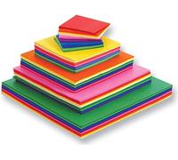 Stephens Tissue Paper Squares 200mm Pack of 480, Bright Bold Colours, Ideal for Crafts, Scrapbooking, Card Making, Paper Craft Project, Making Decorations for Birthday, Wedding, Baby Shower