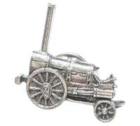 Stephensons Rocket Lapel Pin Badge In Velvet Pouch Or Gift Box With Free Engraving 729