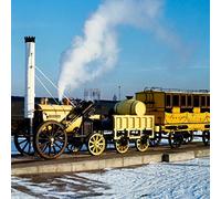 Stephensons Rocket Locomotion Train Greeting Sound Card