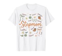 Stepmom Bonus Mom Step Mother Stepmama Coquette Mothers Day T-Shirt