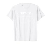 Stepmom Definition Blended Loving Parent Heartwarming Quote Value Graphic T-Shirt, Men, White, XL