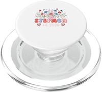 Stepmom Est. 2026 Flowers Mother's Day Expecting New Baby PopSockets PopGrip for MagSafe