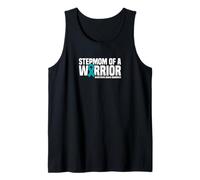 Stepmom of a Warrior Myasthenia Gravis Awareness Tank Top