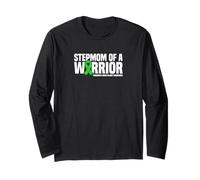 Stepmom of a Warrior Traumatic Brain Injury Awareness Long Sleeve T-Shirt