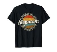 Stepmom Woman Myth Bad Influence Vintage Stamp Mothers Day T-Shirt