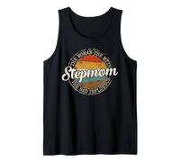 Stepmom Woman Myth Bad Influence Vintage Stamp Mothers Day Tank Top
