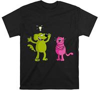 stepmother Roobarb and Custard Cool T-Shirt Gift T Shirt Men Tshirt Black (Large)
