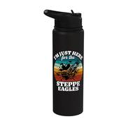 Steppe Eagle I'm Just Here for Steppe Eagle Stainless Steel Insulated Water Bottle