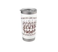 Steppe Fathers Mongol Empire Genghis Khan Golden Horde Stainless Steel Insulated Tumbler