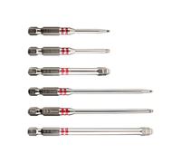 Stepped Hex Bit Set - 6-Piece Precision 1.5-6mm,Hex Shank Pagoda Screwdriver Head Kit, Nut Driver Wrench Tool | Precision Allen Key Tip Socket Adapterfor Automotive Mechanical Woodworking